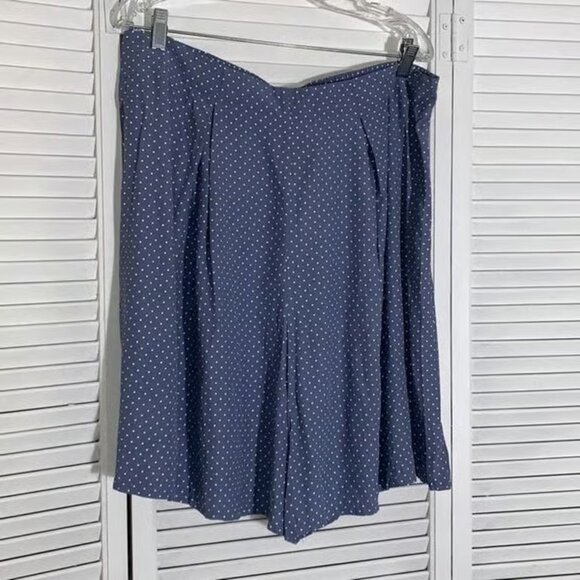Vintage Fritzi of California Blue Polka Dot Shorts Women’s Size 22W - Picture 1 of 7